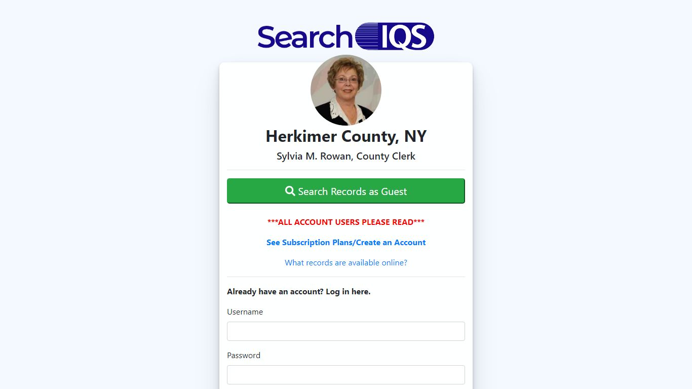 Herkimer County, NY - SearchIQS